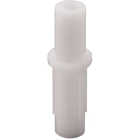 Prime-Line 3/8 in. O.D. White Plastic Construction Bi-Fold Door Top Pivot and Top Guide, 4PK MP6672-4